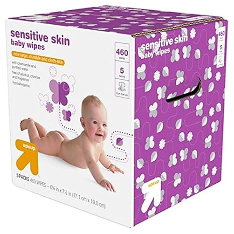 up & up sensitive wipes