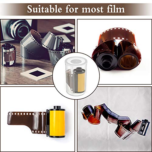 Kulannder 35mm Filmdosen 30Pcs Kunststoff Filmdosen Schwarzer Plastikkanister Wasserdicht Filmdosen mit Feckel für Geocaching oder Kleinteile Aufbewahrung(Schwarz) – Bild 7