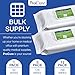 Disposable Wet Adult Wipes, 64 Pack - Pre Moistened Soft Washcloths for Elderly and Babies - Enriched with Aloe and Lanolin, Hypoallergenic and Alcohol Free - Premium Quality, 9
