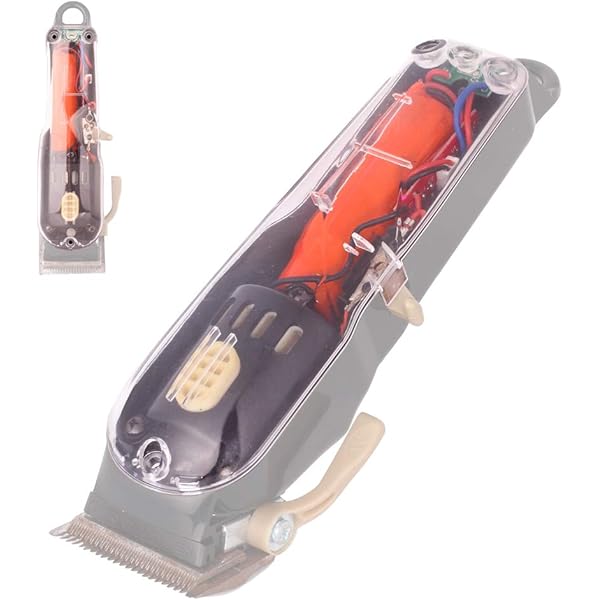 wahl transparent case