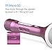 1byone Wireless Microphone Speaker for Karaoke with Bluetooth, TF / Micro SD Card Support, LED Lights, Echo Voice Effects, and Integrated Battery - Pink