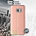 Samsung Galaxy S7 Case, Encased® Ultra-thin SlimSHIELD Hybrid Shell (**4 Cool Colors Available**) (Rose Gold)