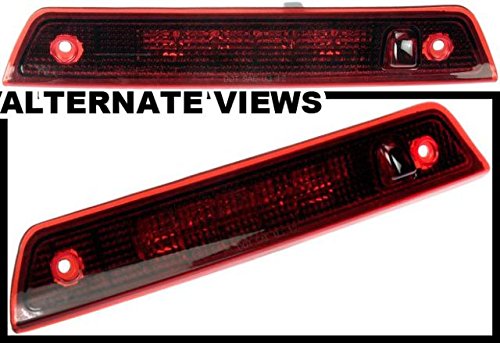APDTY 034327 Center High Mount 3rd Third Brake Light Lamp Assembly LED Design For 2005-2010 Jeep Grand Cherokee (Replaces Mopar 55157397AD)