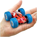 Cyclone Mini Remote Control Car for Kids - Double Sided Fast Off Road Stunt Mini RC Cars for Boys and Girls, RC Flip Car