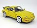 Welly 4.5 inch 911 / 964 Turbo Scale Diecast Model Yellow