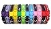 YOY 12 pcs/Set Soft Nylon Puppy Whelping ID Collars - Adjustable Reusable Washable Baby Dog ID Bands Pet Identification for Breeders, Neck 8