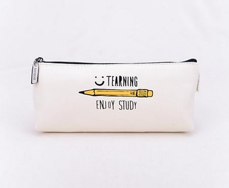 Amazon Mt On Do ペンケース モノトーン 文房具 イラスト 白黒 ユニセックス 男女 筆箱 収納 化粧品 ポーチ 学生 Ol 社会人 整理整頓 キャンバス 小物 軽量 えんぴつ ペンケース 文房具 オフィス用品