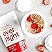Oats Overnight - Variety Pack (3 Pack with BlenderBottle) High Protein, Low Sugar Breakfast - Gluten Free, High Fiber, Non GMO Oatmeal (2.7oz per pack)