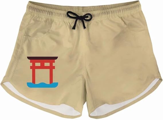 Amazon For U Designs Jp ビーチパンツ レディース ショート丈 水着 かわいい 水陸両用 オーバーウェア 通販