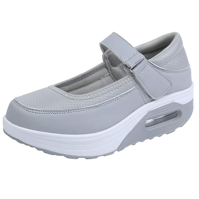 Cardith Damen Fitness Leder Schuhe Mode Lässig Feste Atmungs Shake Schuhe Sport