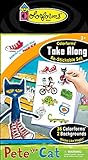 Colorforms Brand Pete the Cat Take Along Restickable Set