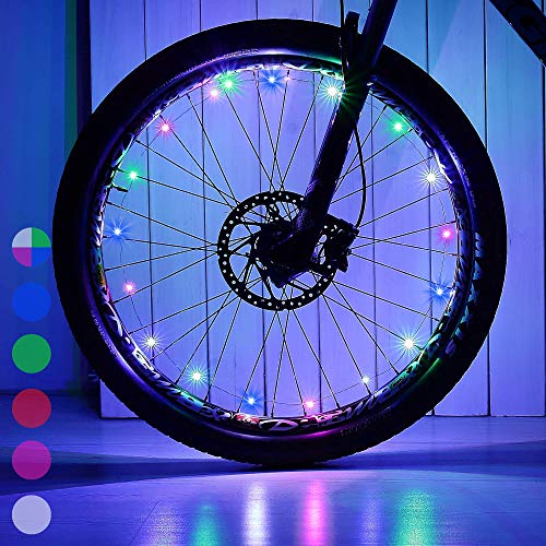 DAWAY Led Bike Wheel Lights A01 Waterproof Bright Bicycle Light Strip