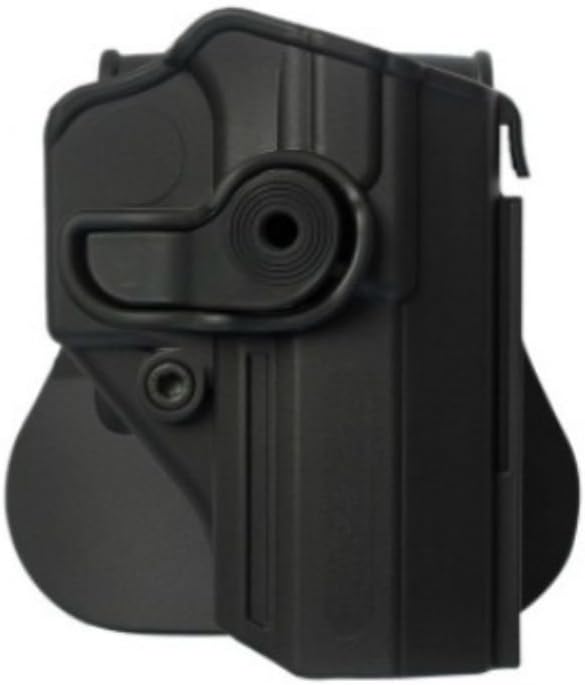 IMI Defense Tactical Roto Holster de polímero para Jericho/Baby Eagle PSL (9 mm/.40) Pistola Handgun