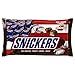 SNICKERS Red, White & Blue Minis Size Chocolate Candy Bars Party Size 11.5-Ounce Bag