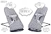 JYOKO Kids Cover - Liner Compatible with Baby Bouncer Babybjorn Soft, Balance, Bliss and Mini (Cotton, White Star)