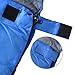 Sleeping Bag Envelope Lightweight Comfort with Compression Sack for 4 Season Camping Blue