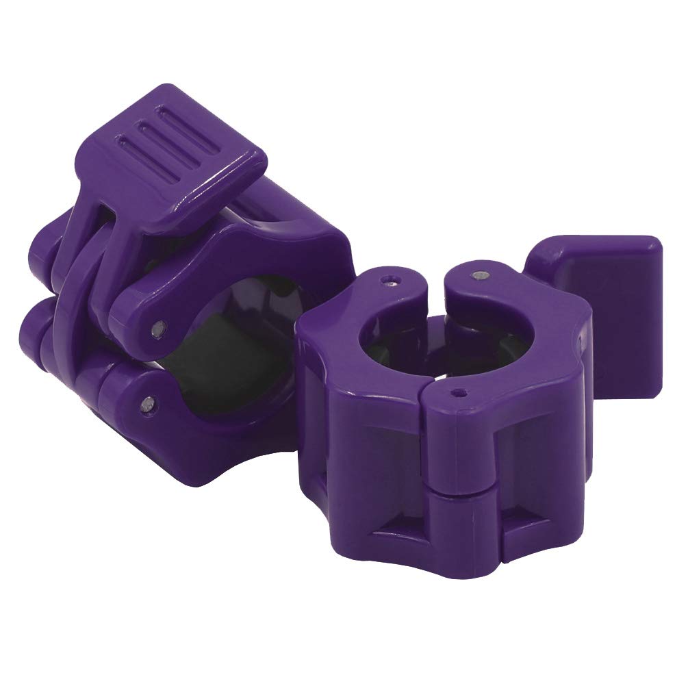 IADU Standard Bar Collars Quick Release Barbell Clamps 1 Inch Safety