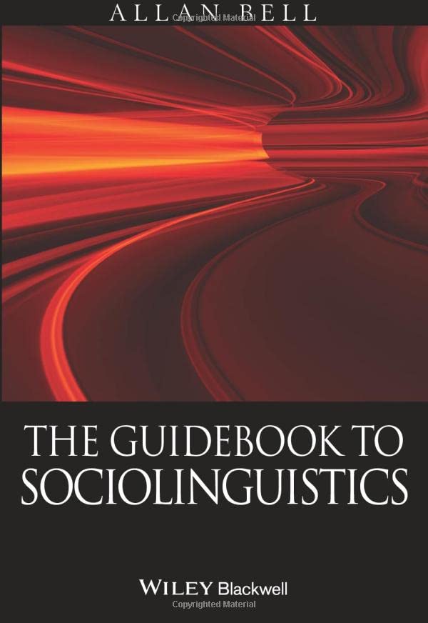 Guidebook To Sociolinguistics (Pb)
