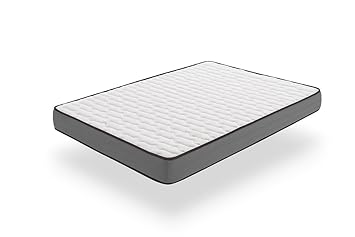 Moonia - Colchón de HR Espumación de Alta Densidad Bamboo MAX, 135X180cm, Cama de