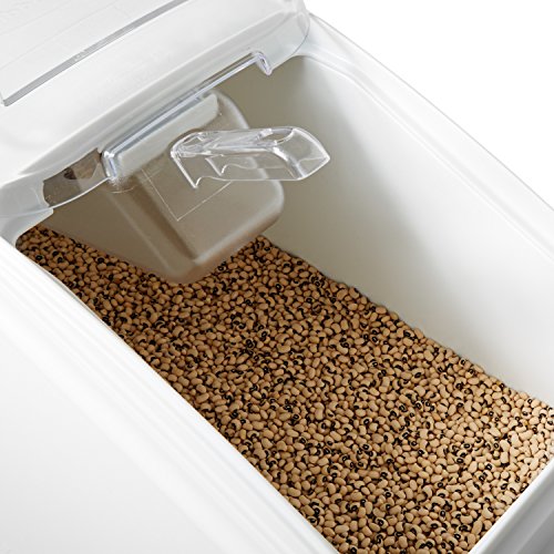 Rubbermaid Commercial Products ProSave ShelfStorage Ingredient Bin With Scoop, 400cup capacity