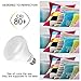 Shine Hai BR30 LED Light Bulbs, 65W Equivalent LED Bulb 5000K Daylight White, 800 Lumens E26 Medium Base Non-dimmable Flood Lighting Bulbs, 6-Pack