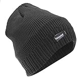 FLOSO® Mens Thinsulate Knitted Thermal Beanie Winter/Ski Hat with Inner Lining (3M 40g)