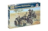 Italeri 510006121 1: 72 WWII German Motorcycles
