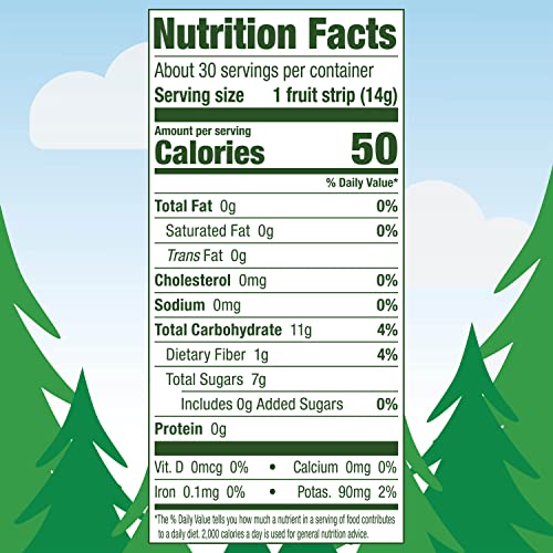 BLACK FOREST STRETCH ISLAND FRUIT STRIPS, STRAWBERRY, 0.5OUNCE STRIPS (PACK OF 30)