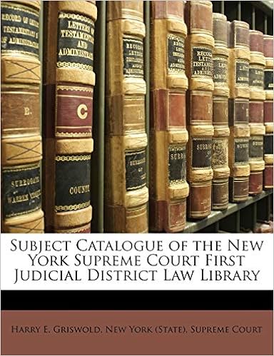 supreme court library catalogue