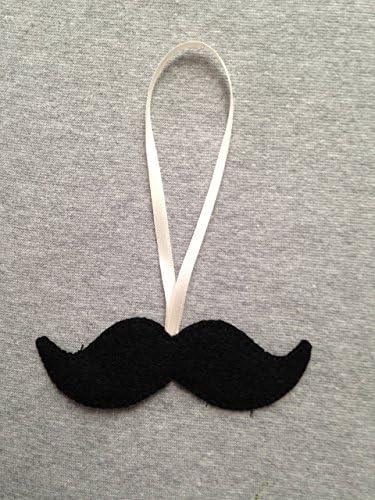 Mustache Christmas Ornament