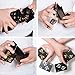 Waterproof Poker Cards Black PVC Playing Cards Set Professional Poker Bronzing Poker Deck Plastic Poker for Your Poker Pleasure (Gold)