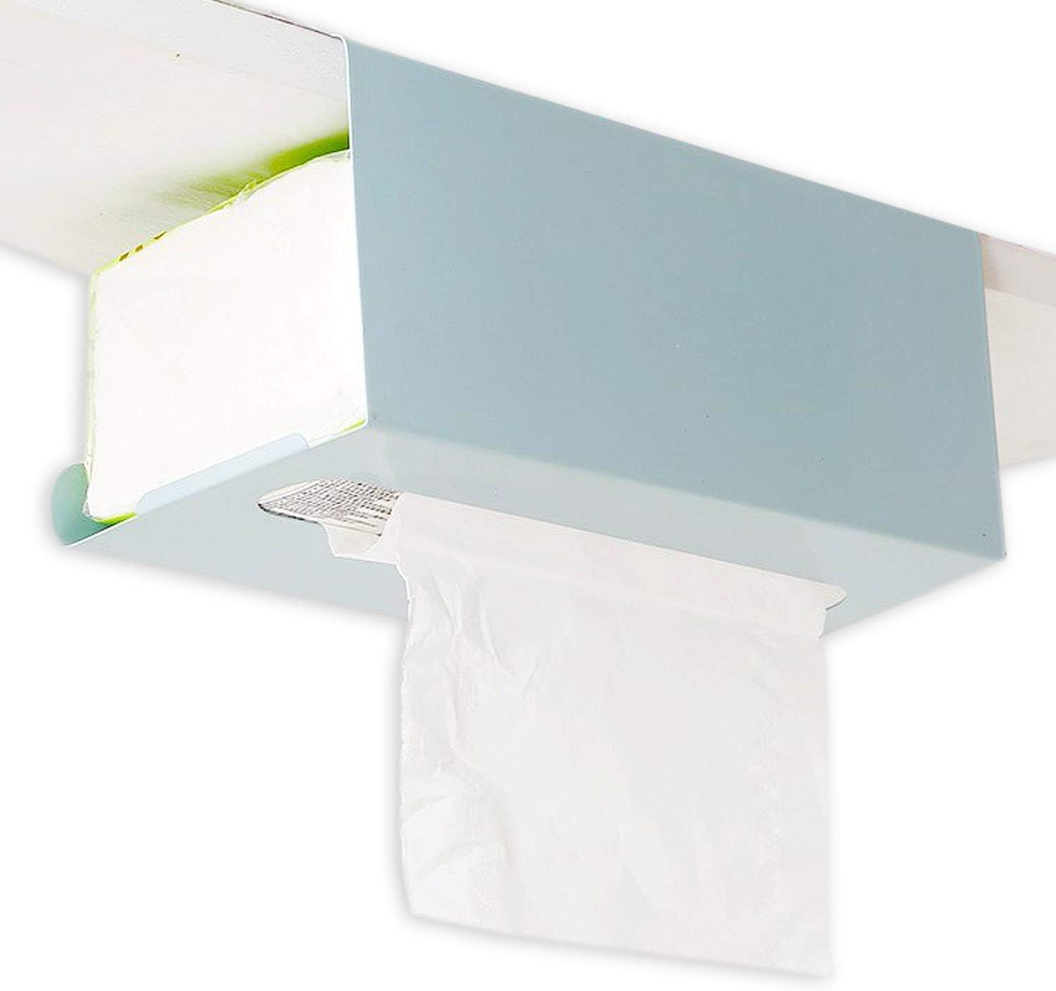 Amazon シャンディニー キャビネット キッチンペーパーボックス ペーパータオルホルダー 収納ラック 台所 整理整頓 175 02 ブルー キッチンペーパーホルダー オンライン通販