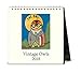 Cavallini Papers & Co 2018 Vintage Owls Desk Calendar