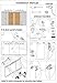 DIYHD 10ft Stainless Steel Top Mount Bi-parting Double Sliding Barn Closet Wood Cabinet Door Track Hardware Kit To Hangl 2 Doors