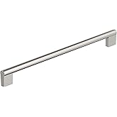 Amerock Versa 18 inch (457mm) Center-to-Center Satin Nickel Appliance Pull, BP55535G10