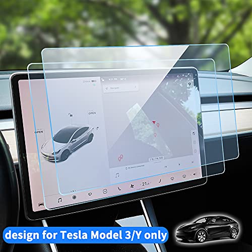 Tesla Screen Protector Model Y Model 3 Screen Protector Bluray Center
