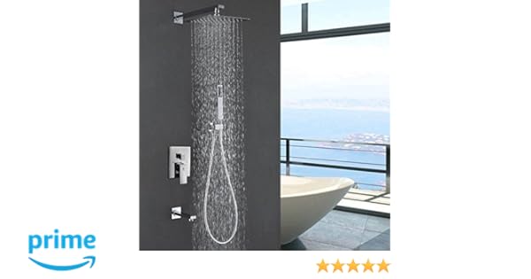 Shower System Shower Faucet Set With Tub Spout For Bathroom And