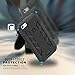 Poetic Revolution X-Form Design Shock Resist Hybrid Back Case with Built-in Screen Protector for iPhone SE/5S/5 - Black/Dark Gray