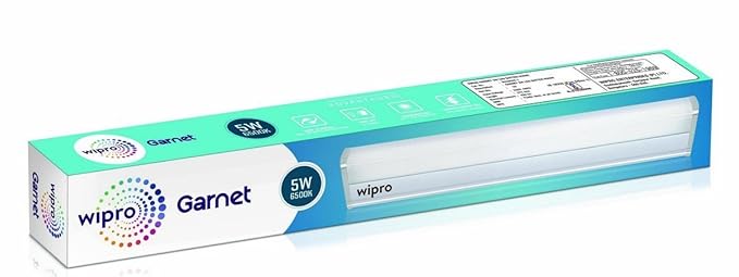 Rosh Wipro Garnet 1 Feet 5-Watt LED Batten (Cool Day Light) Pack of 2