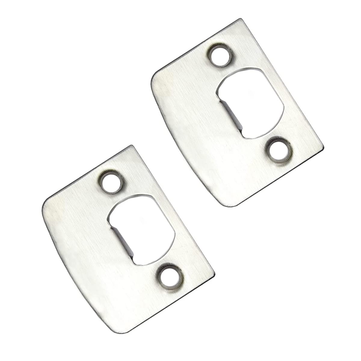 4 Piece Stainless Steel Strike Plate, Security Latch Strike Plate, Door Lock Buckle Plate, Door Security Strike Plates Mortice Lock Plates for Qrity door lock ASIN # B0899RSBSC, B0B24Q159W, B0B24SK2ZR