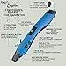 Intelligent 3D Pen, Lary intel 3D Printing Pen,Doodling Drawing With The Artistic Creation,Three-Dimensional Model Is Established for Painters Product Designers Hobbyists Children Students Kids (blue)
