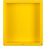 Uni-Green Shower Niche Ready Tile Rectangle 16" ×14 " × 4"D Flush Mount Bathroom Shelf and Storage Niche, Insert Shower Shelf