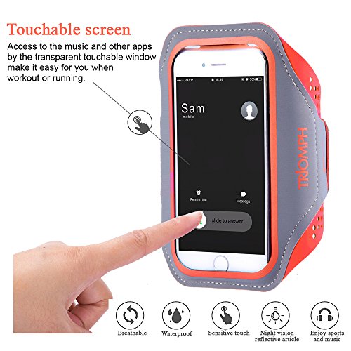 image for Triomph Armband for iPhone 8, 7, 6, 6S, SE, 5, 5C, 5S iPod Galaxy S6, 