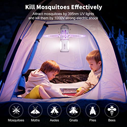Bug Zapper Outdoor YUNLIGHTS 1800mAh Mosquito Killer USB Rechargeable