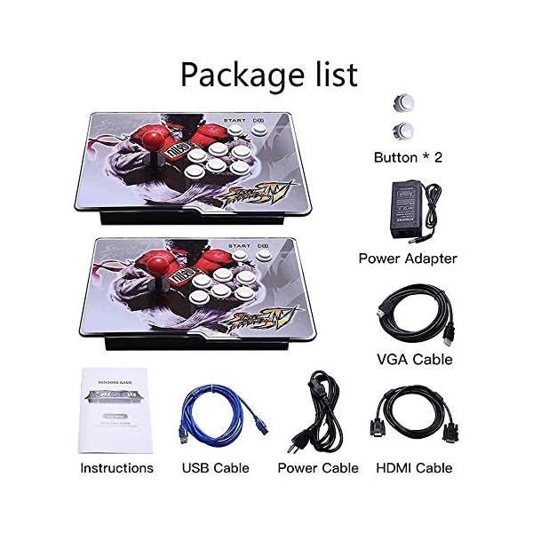 MOSTOP 3D & 2D Arcade Video Game Console - Image 3