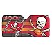 Fanmats 60071 NFL Tampa Bay Buccaneers Windshield Sun Auto Shade, Sun Shield Sun Visor | Accordion tri-fold for storage | 59