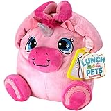 Lunch Pets Amazing, Plush Animal Combination – Yumicorn Style Kids Lunch Box, Travel Size, Pink