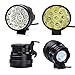 Gugou® Bike Light Headlamp 9T6 15000LM 3 Mode with 8.4v 12000mah 18650 battery pack +charger Cycling Bicycle flashlight 9*Cree XM-L T6 (Black)