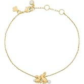 kate spade new york Love You, Mom Bunny Bracelet