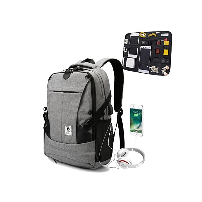 Buy Anti Theft Laptop Backpack, 15.6 Inch Waterproof Tech Slim Laptop